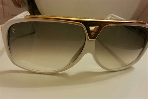 louis vuitton evidence sunglasses white replica|authentic louis vuitton sunglasses.